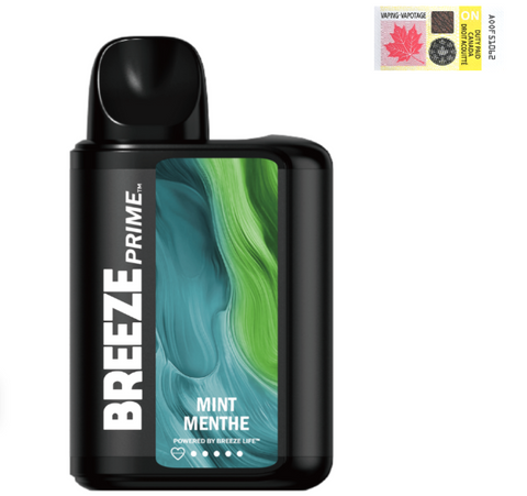 Breeze Prime 6000 Puffs Disposable Vape ***Harmonized Stamped***