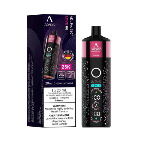 Adalya ADL Pro 25K Disposable E-CIGARETTES.CA INC. Adalya ADL Pro 25K Disposable E-CIGARETTES.CA INC.