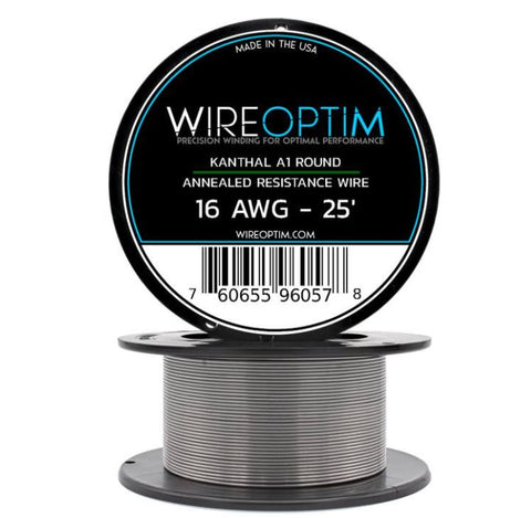 Kanthal-A1 Spool Round Wire Spool  [Lightning Vapes now Wire Optim]