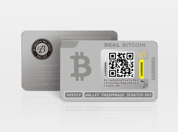 Ballet Wallet (Cryptocurrency Cold Storage Wallet) E-CIGARETTES.CA INC. Ballet Wallet (Cryptocurrency Cold Storage Wallet) E-CIGARETTES.CA INC.