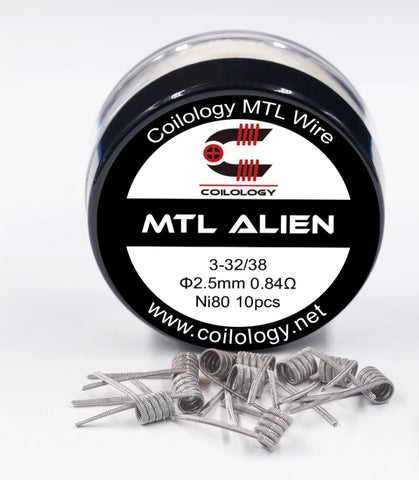 Coilology MTL Alien prebuilt 10pcs/box