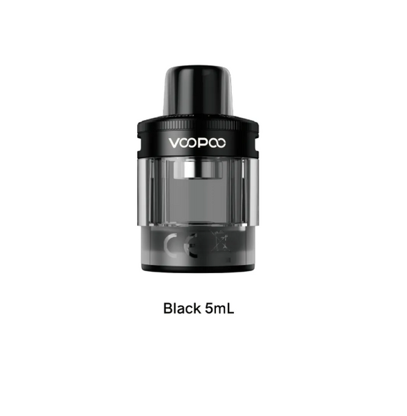 Voopoo PnP X Pod Tank DTL (Fits Drag X2/S2) 2/PK [CRC Version] - Black