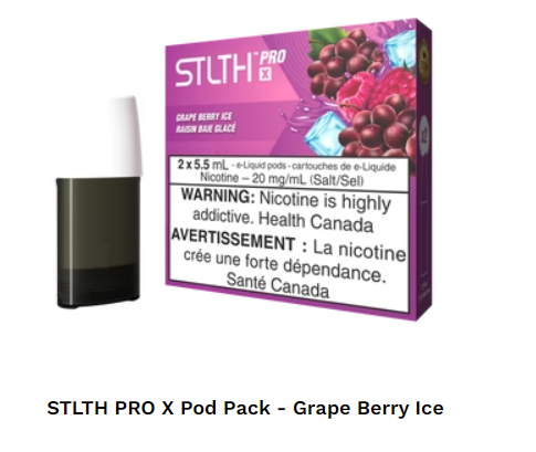 STLTH PRO X POD PACK ***PODS ARE LARGER, NOT COMPATIBLE WITH ORIGINAL STLTH BATTERIES***