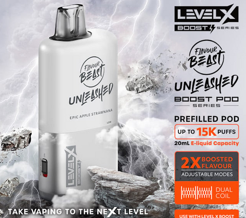LEVEL X FLAVOR BEAST UNLEASED BOOST POD 15K