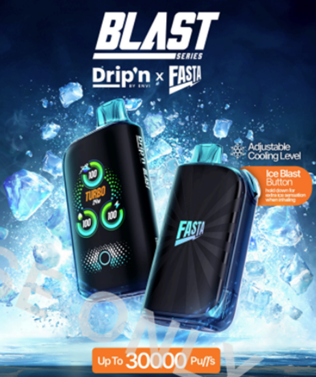 Drip'n X Fasta Blast 30k Disposable ***Harmonized Stamped***