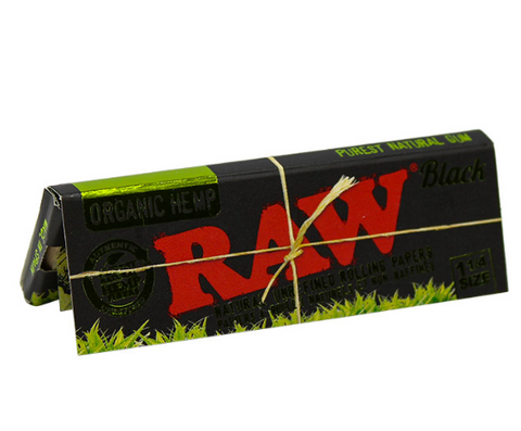 Raw Black Organic 1.25 Rolling Paper