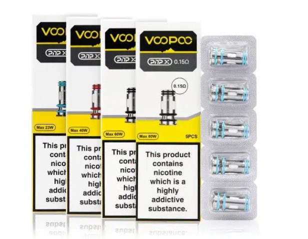VOOPOO PNP-VM6 MESH COILS 0.15 OHM For DRAG S And DRAG X Kits – PACK OF