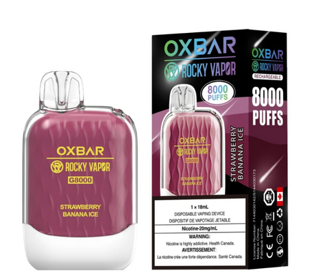 Rocky Vapor Oxbar G-8000 ***Harmonized Stamped***