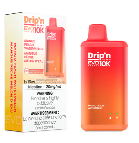 Drip'n by Envi EVO Series 10K Disposable ***Harmonized Stamped***