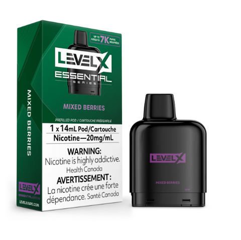 Level X Essential Flavour Beast Pod 14mL – Mixed Berries