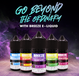 Breeze S50 - 30ml [Nic Salt] ***Harmonized Stamped***