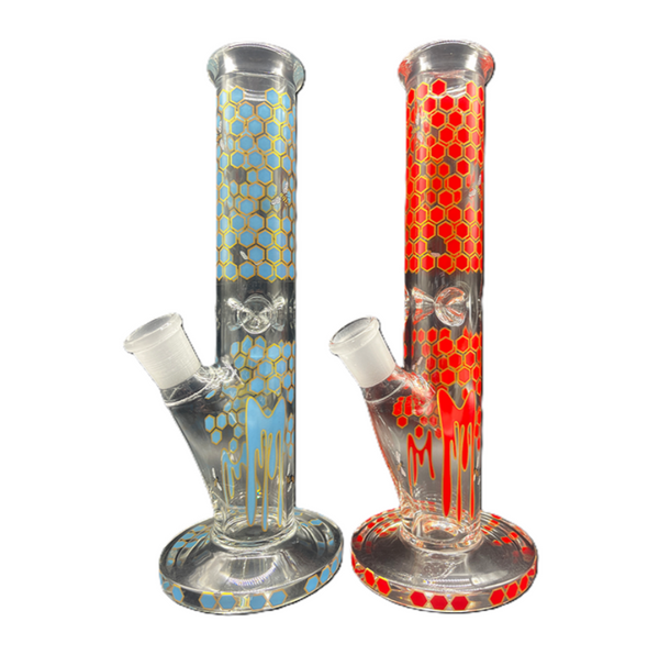 10” Honey Straight Bong