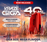 Kraze Giga 40mL Disposable