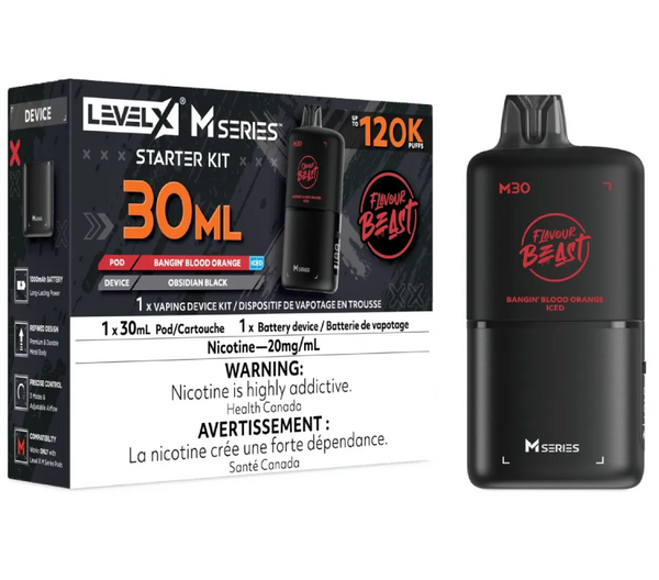 Level X M Series Starter Kit (Includes one Level X M Series Device and one 30mL pod)  - Flavor Beast