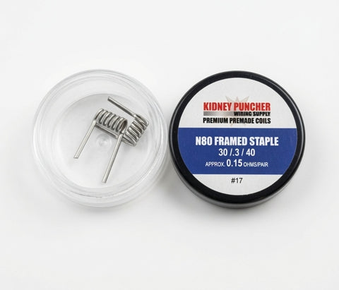 KIDNEY PUNCHER PREWRAPPED FRAMED STAPLE COILS