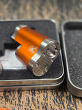 DICODES Dani SBS 18650/24MM ADAPTER/LEATHER CASE - ORANGE