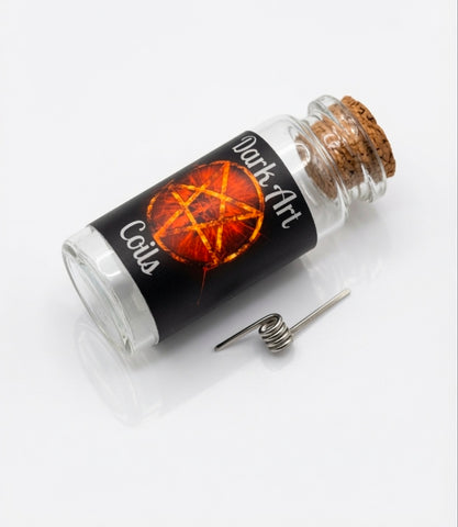 DARK ART COILS PREWRAPPED TRIPLE FUSED CLAPTON COIL