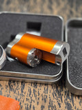 DICODES Dani SBS 18650/24MM ADAPTER/LEATHER CASE - ORANGE
