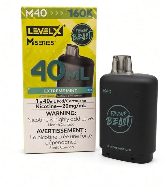 Level X M Series 40mL Pods Up to 160,000 puffs  - early access, pre-release batch