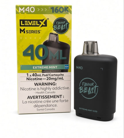 Level X M Series 40mL Pods Up to 160,000 puffs  - early access, pre-release batch