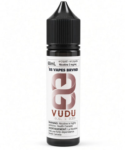 BB VAPES BRVND 60ML FREEBASE - VUDU ICE