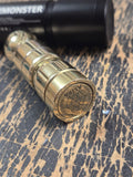 Vapemonster - "Astra VMT-217" Mechanical Tube Mod - Naval Brass, Mirror Polished