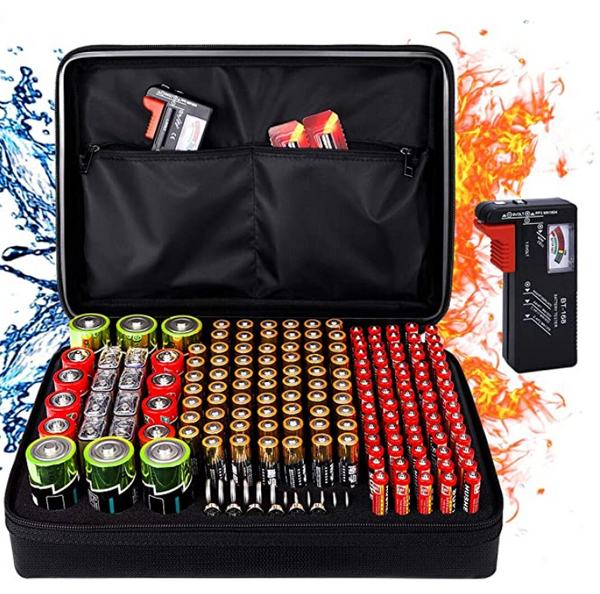 Fireproof Battery Organizer Storage Box