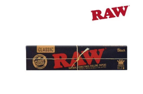 RAW Black King Size Slim Classic Ultra Thin