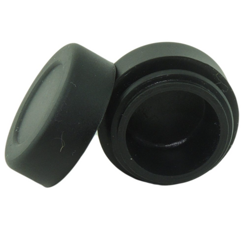 Silicone Wax Container 3 ml, Black