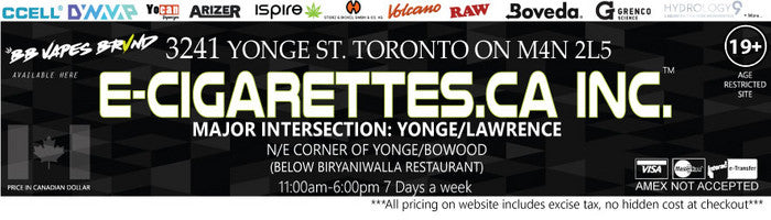 1 E-Cigarette Leader in Canada 1 E-Cigarette Leader in Canada